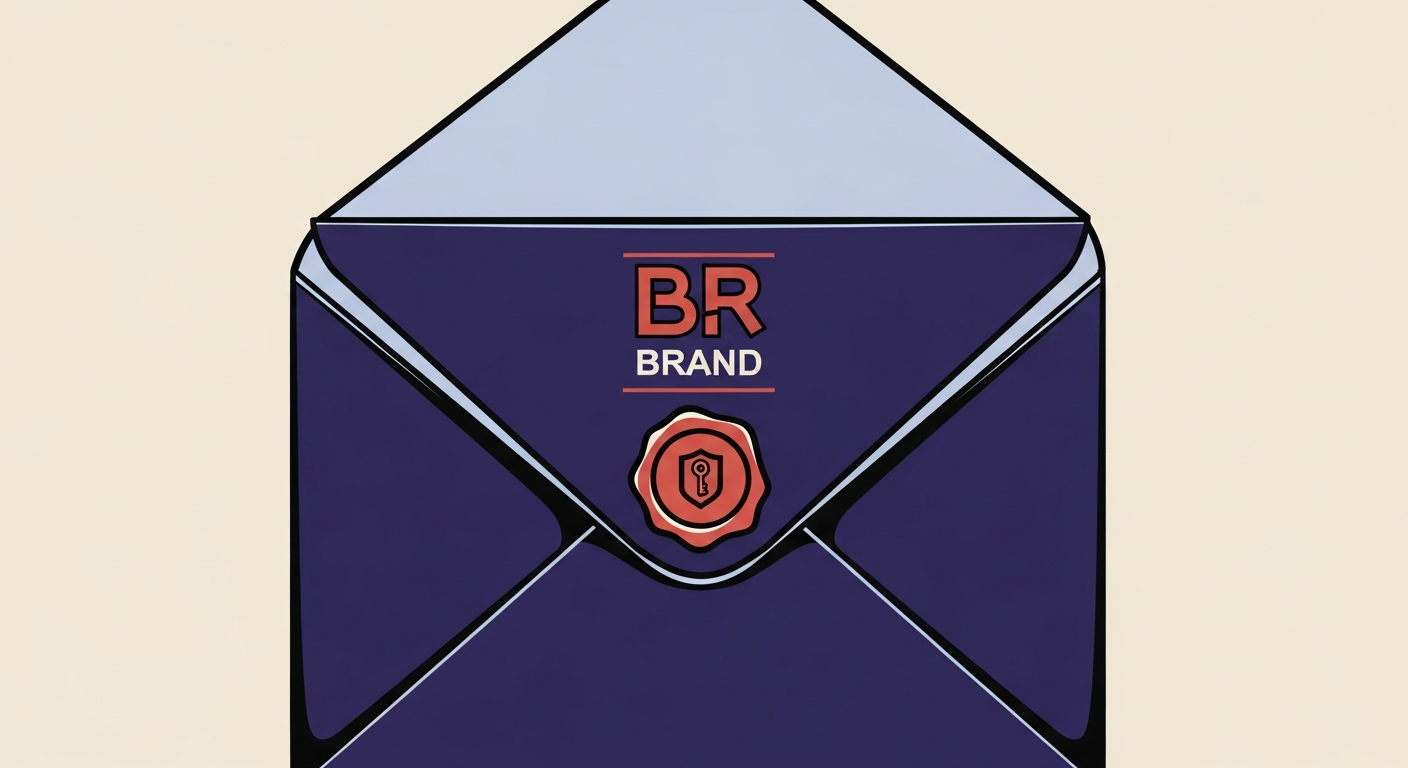 An email with a prominent brand logo displayed next to the sender name, illustrating BIMI in action.