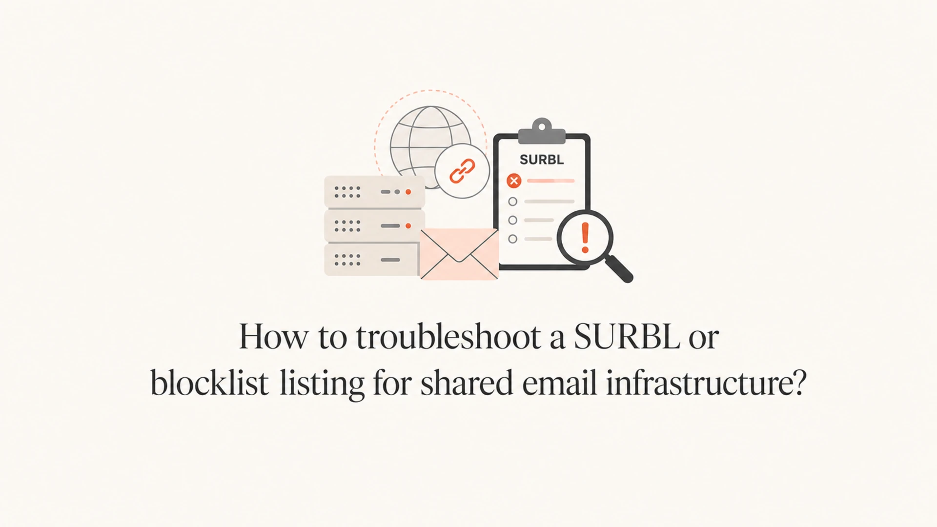 Shared email infrastructure blocklist investigation thumbnail