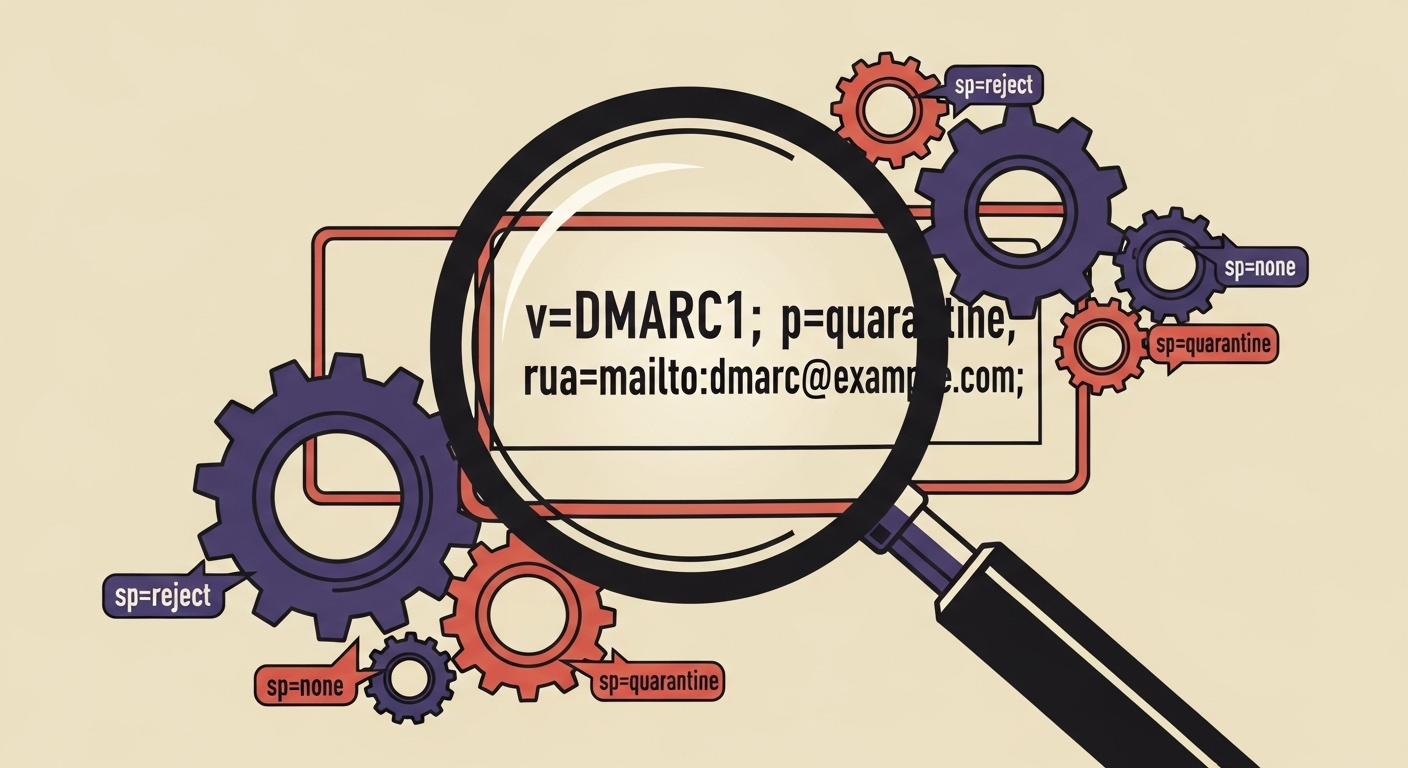 DMARC record overriding parent policy for a subdomain