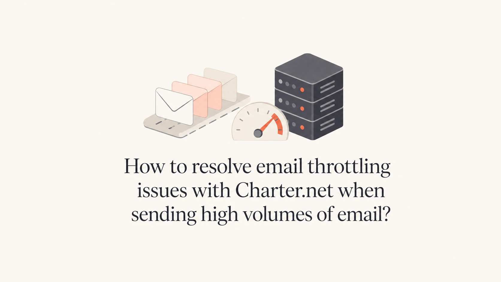 How to resolve email throttling issues with Charter.net when sending ...