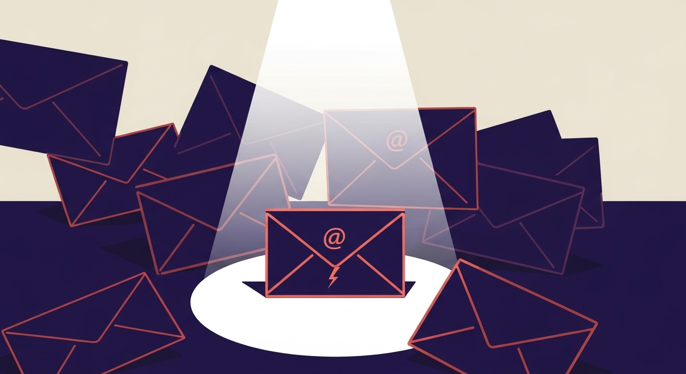 Spotlight on a DMARC email envelope