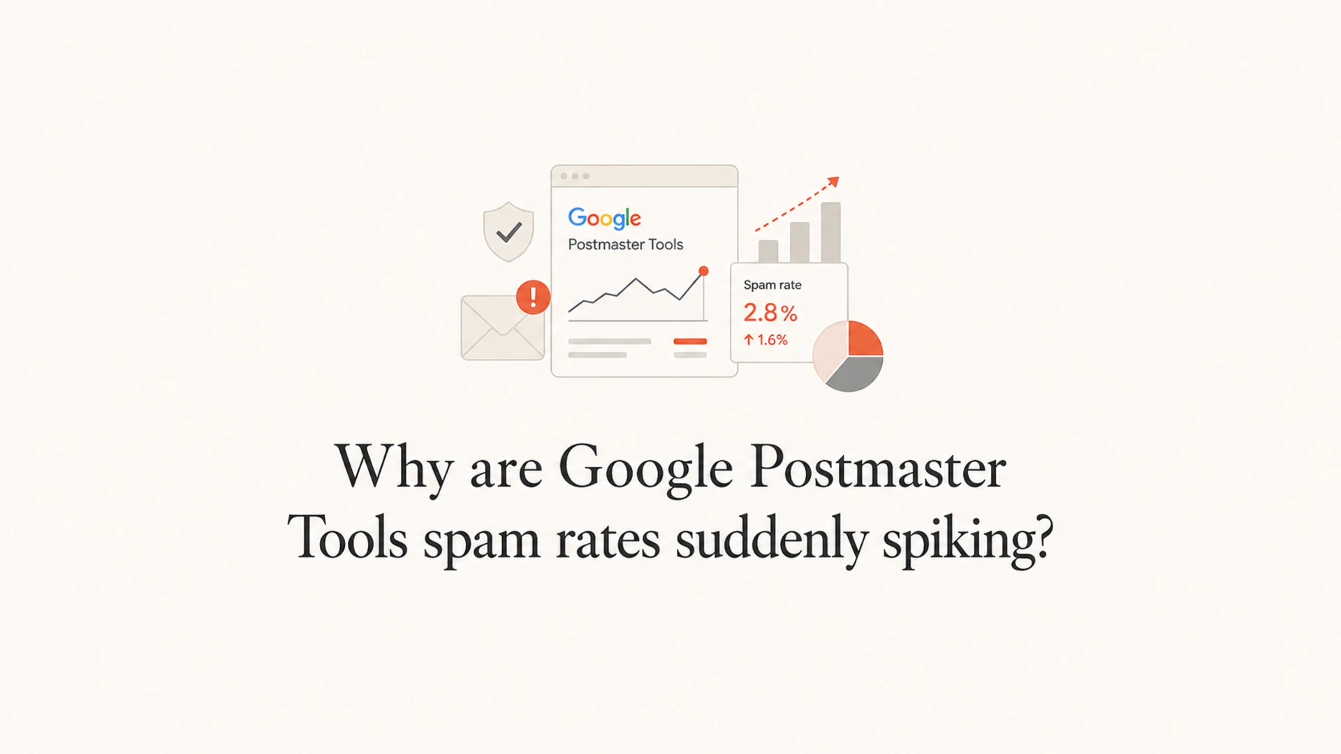 Google Postmaster Tools spam-rate spike article thumbnail.