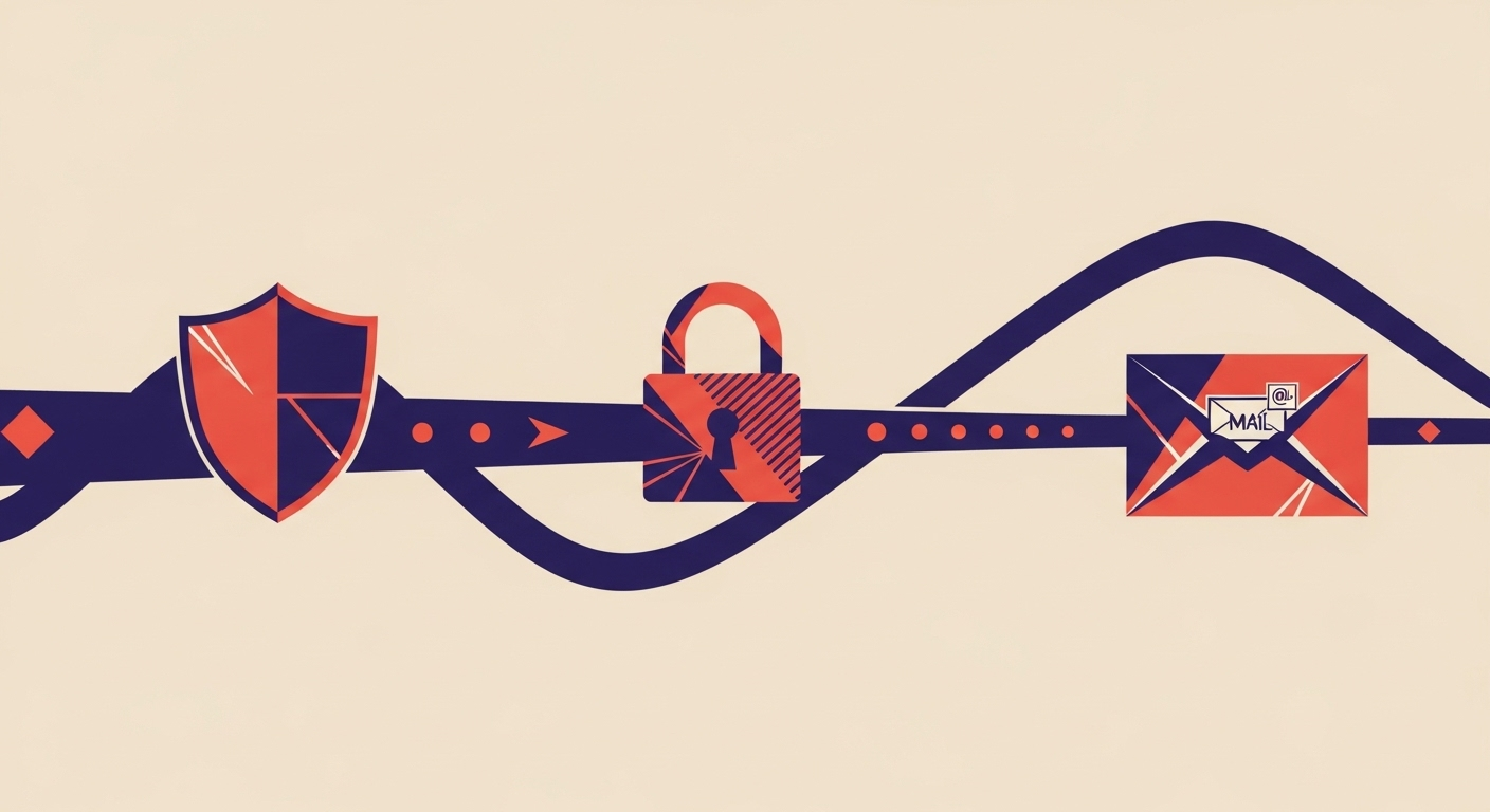 Smooth email security timeline