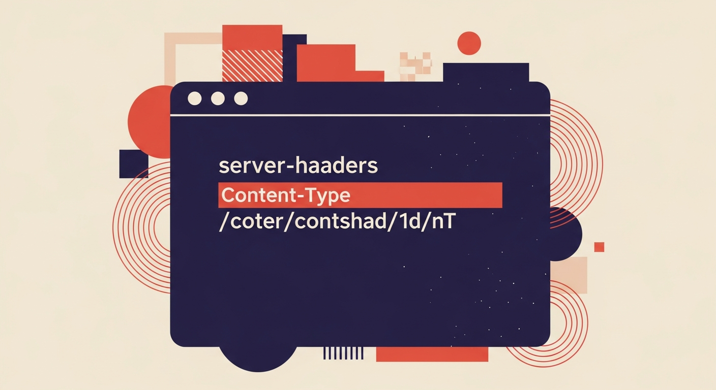 An illustration showing a web browser inspecting HTTP headers for an MTA-STS policy file, highlighting the Content-Type.