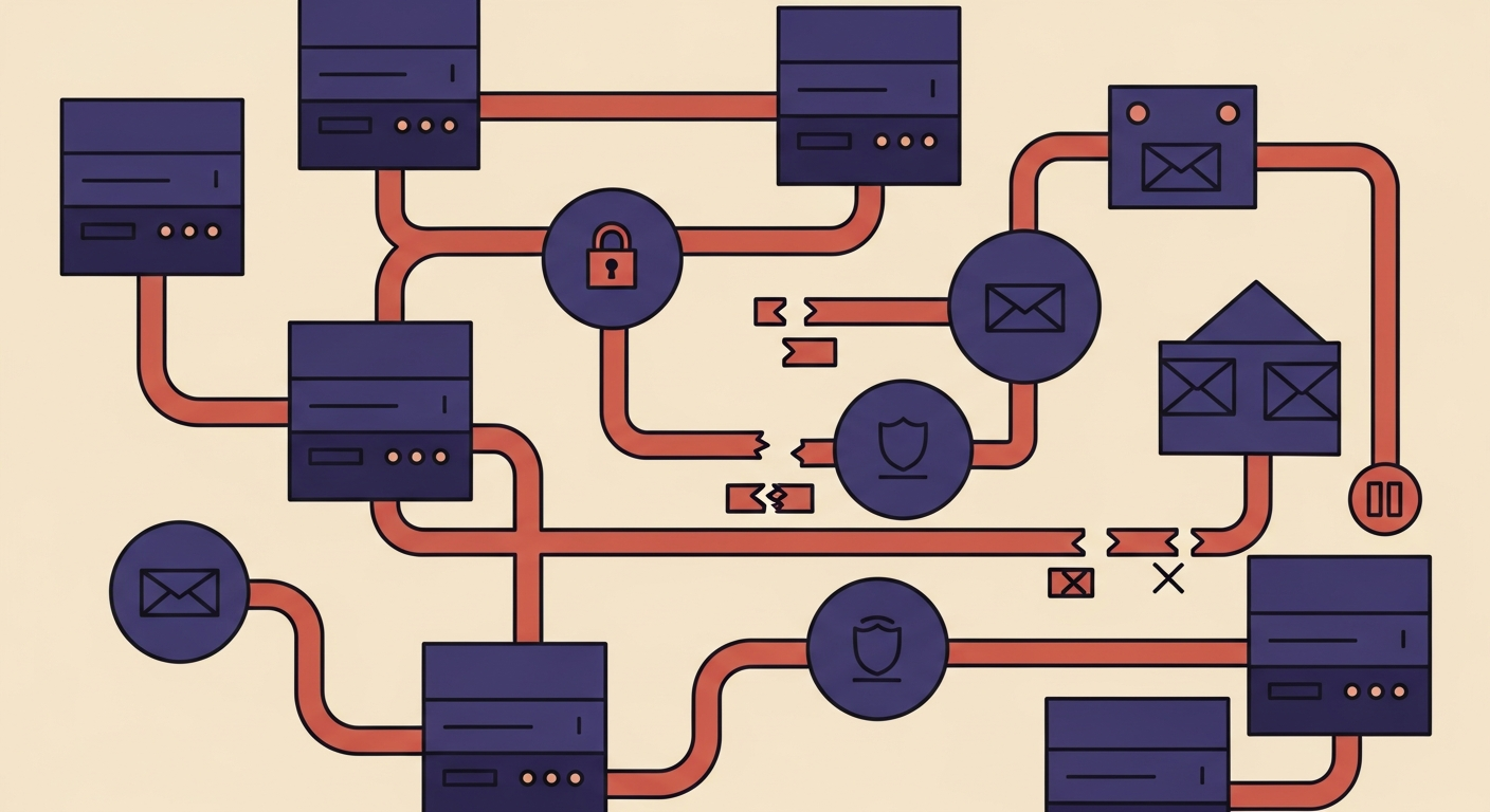 Secure and insecure email connections with MTA-STS