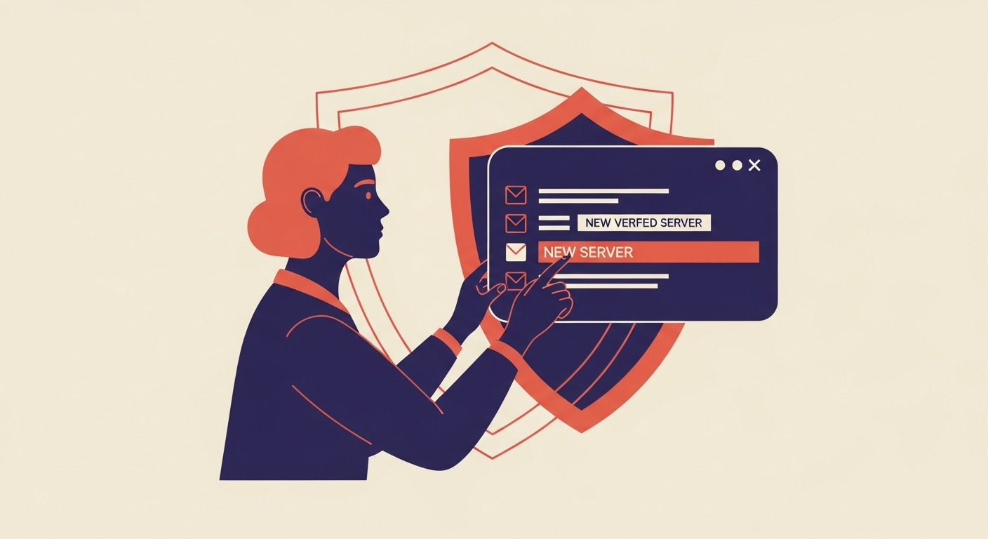 Person carefully adding email server to SPF record