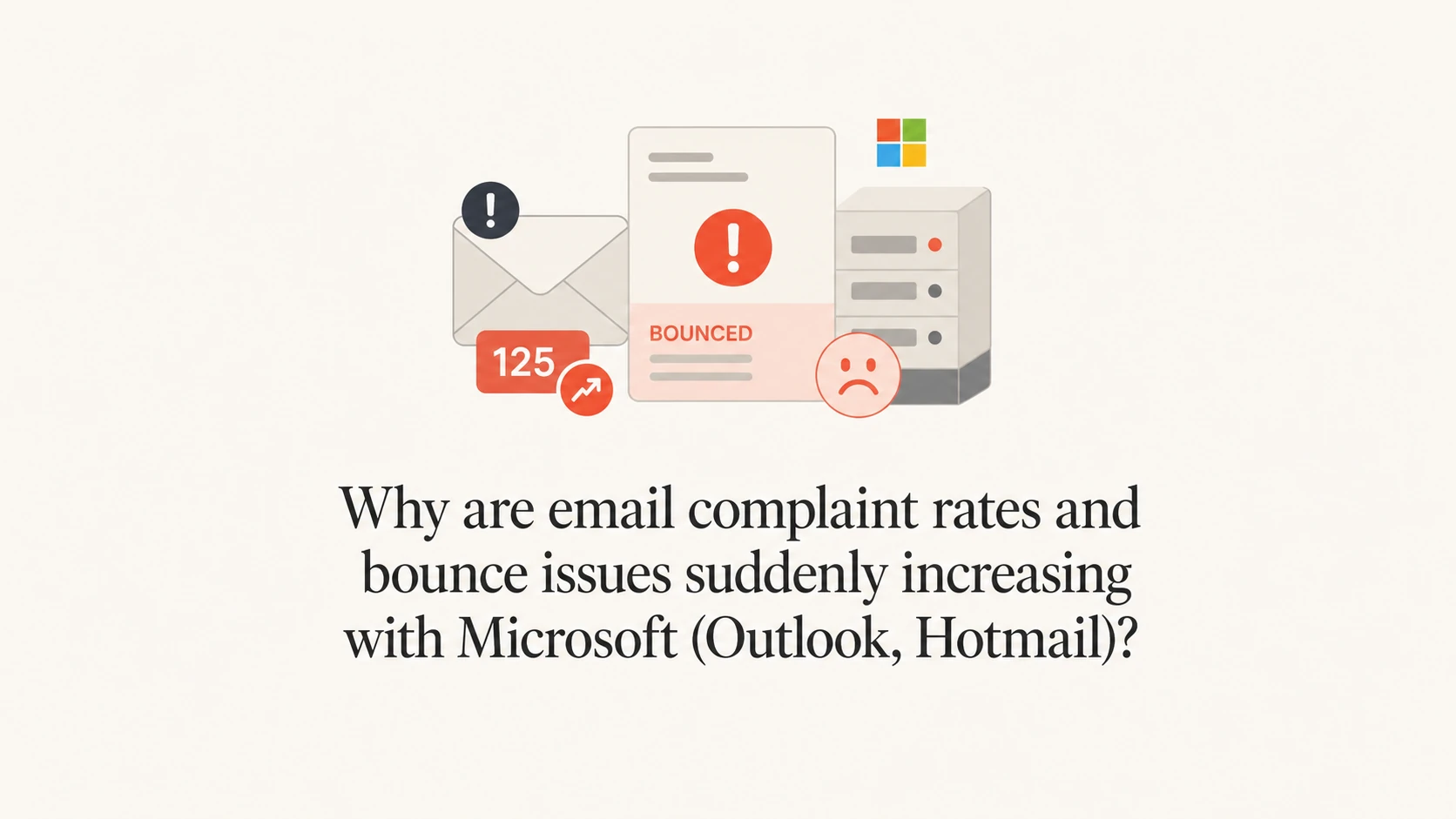 Why are email complaint rates and bounce issues suddenly increasing ...