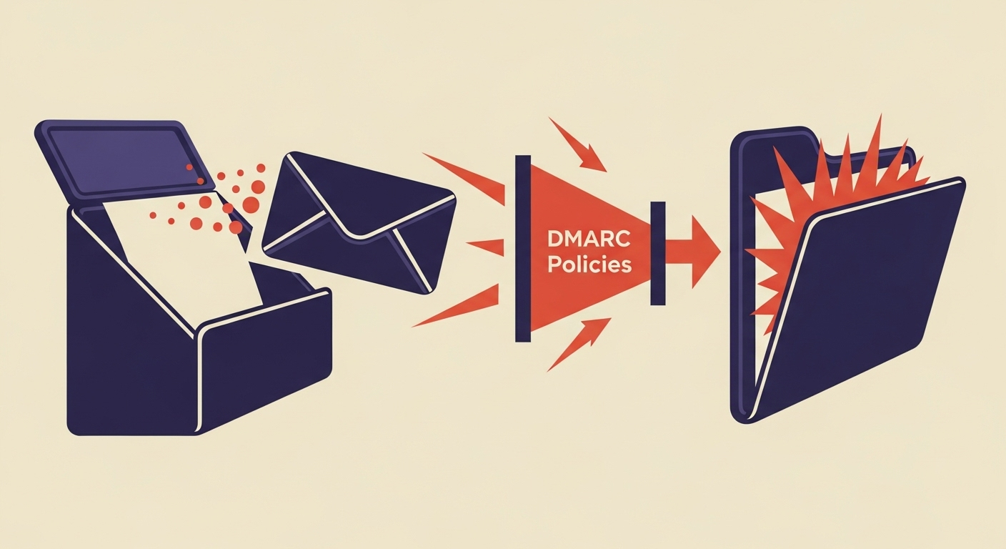 Email being redirected by DMARC p=quarantine policy