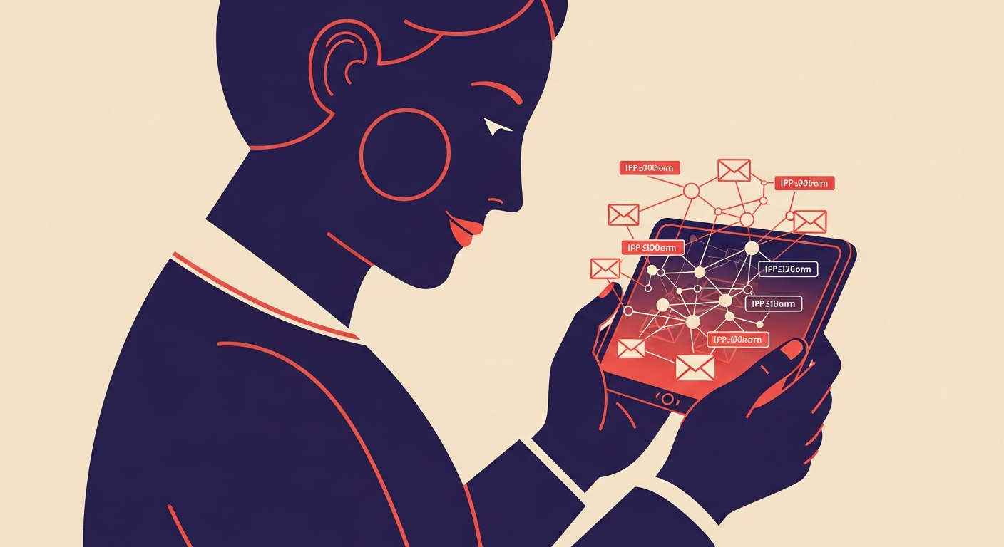 A person analyzing network connections and email flow to understand SPF configuration.